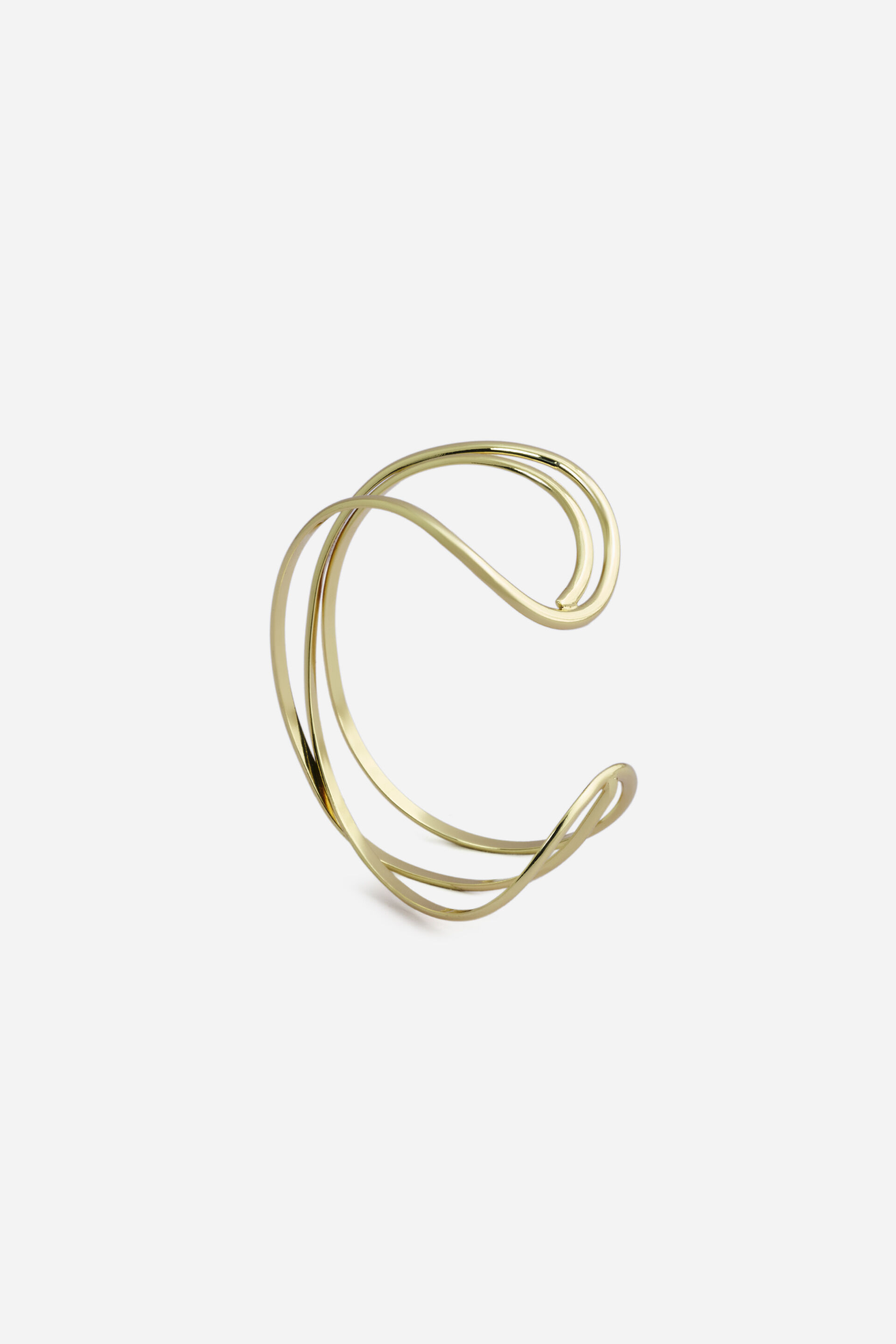 Liana Wave Cuff Bracelet, , image 2
